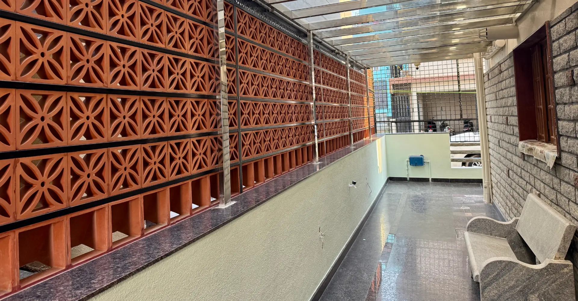 Jali Tiles Section After